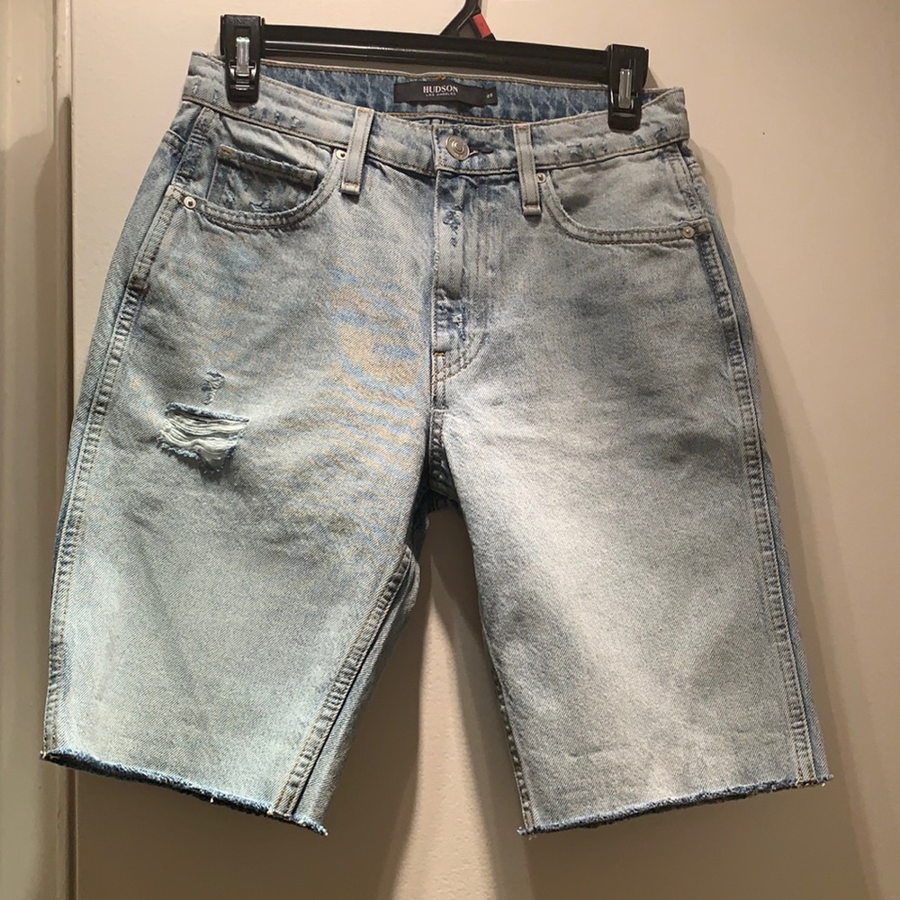 Hudson Freya High Rise Biker Short Size 25 NWT